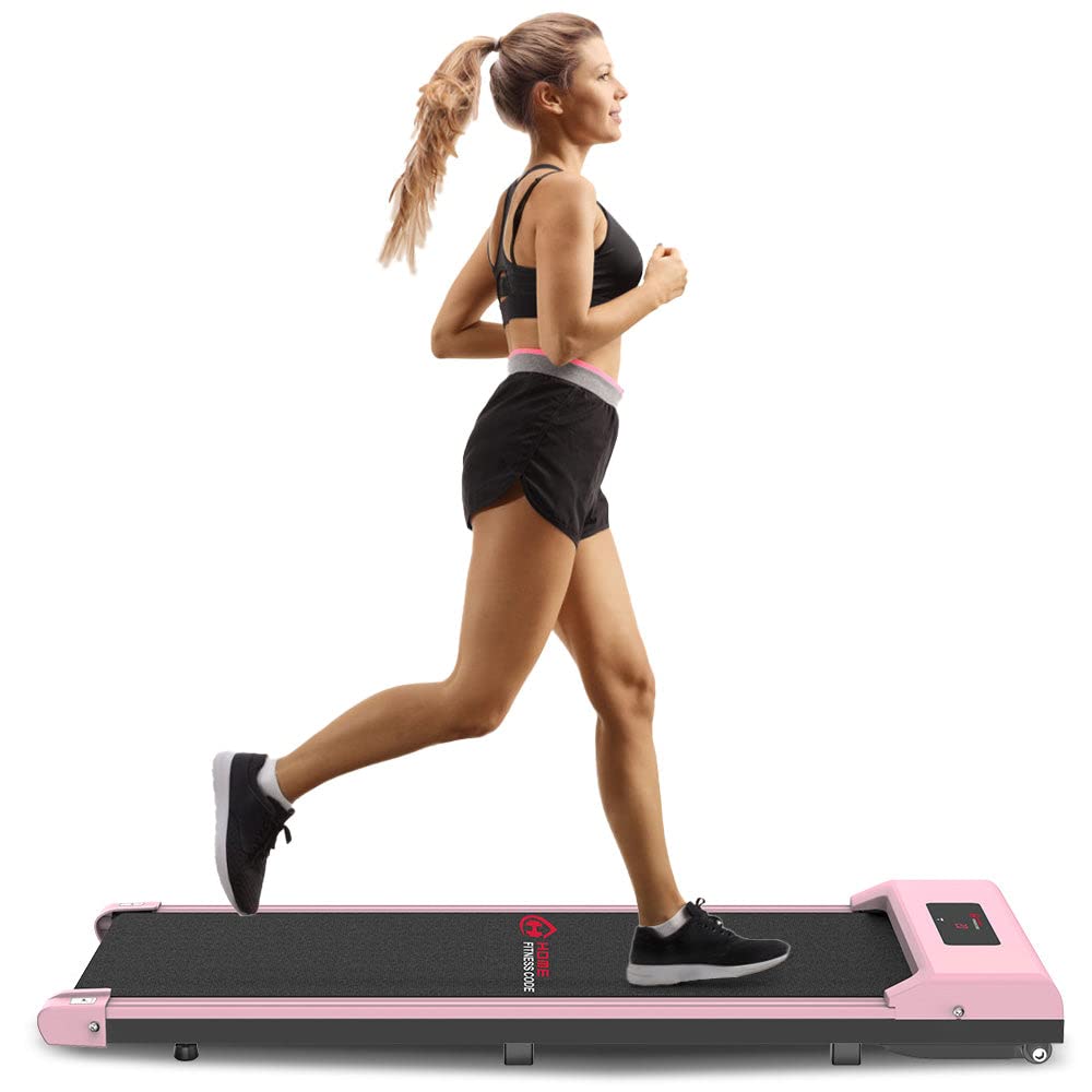 Home Fitness Code under desk treadmill.